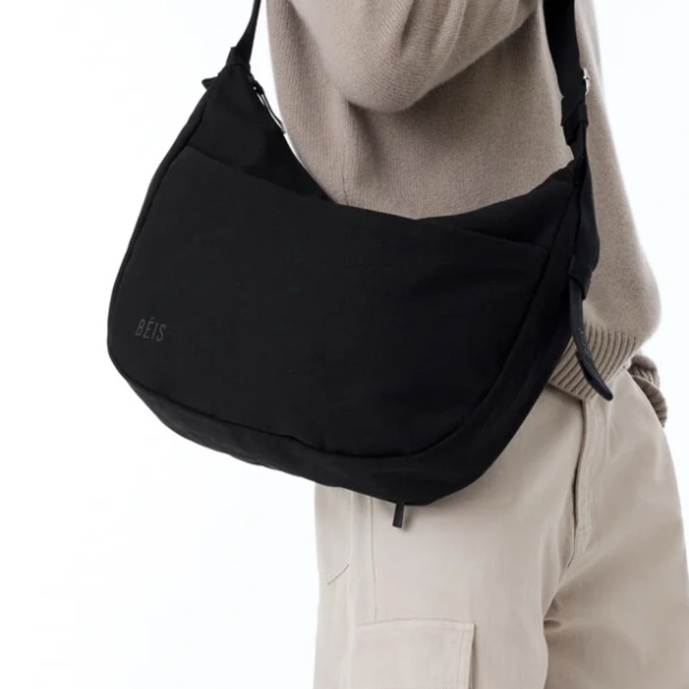 Beis Carryall Crossbody in Black. Only used it a couple of times.